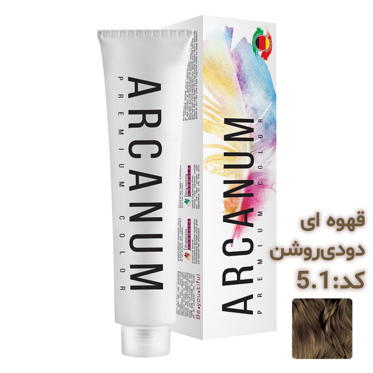 رنگ مو آرکانوم حجم 100 میلی لیتر