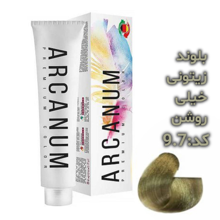 رنگ مو آرکانوم حجم 100 میلی لیتر