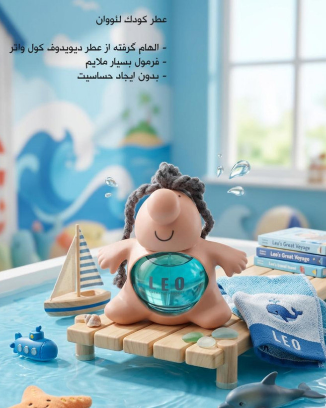 ادکلن کودک لئو (مستر دماغ)